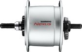 Naafdynamo Shimano Nexus DH-C6000-3R 3 Watt 36 gaats - rollerbrakes - zilver