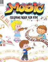 Music Coloring Book for Kids