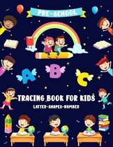 Preschool tracing book for kids Latter-Shape-Number