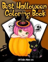 Best Halloween Coloring Book for Kids Ages 4-8