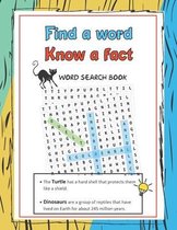 Word Search Book, Find a Word Know a Fact