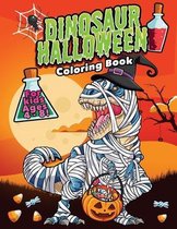 Dinosaur Halloween Coloring Book