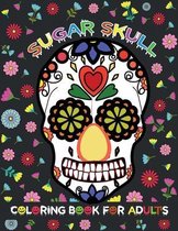 Sugar Skull Coloring Book For Adults