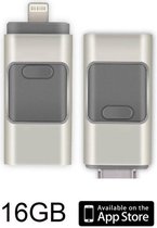 DrPhone Flash Drive Clé USB 16 Go Clé USB iPhone / iPad / Samsung - Micro USB vers USB Type A - Données Memory Stick
