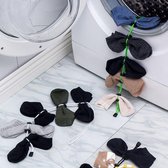 Doodadeals® | Sokken Organizer Wasmachine | Voor 9 Paar Sokken | Wit Koord
