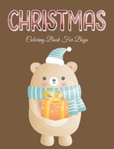 Christmas Coloring Book for Boys