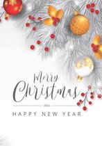 Merry Christmas AND HAPPY NEW YEAR: Christmas Coloring Book for Kids Ages 8-12