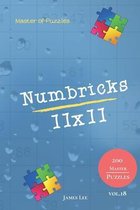Master of Puzzles - Numbricks 200 Master Puzzles 11x11 vol. 18