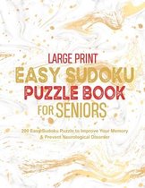 Large Print Easy Sudoku Puzzle Book for Seniors