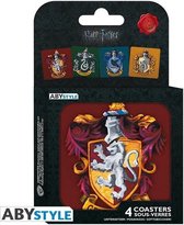 Harry Potter - Set of 4 Houses Coasters