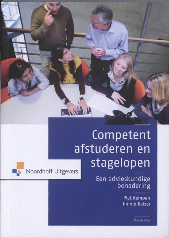 Cover van het boek 'Competent afstuderen en stagelopen'
