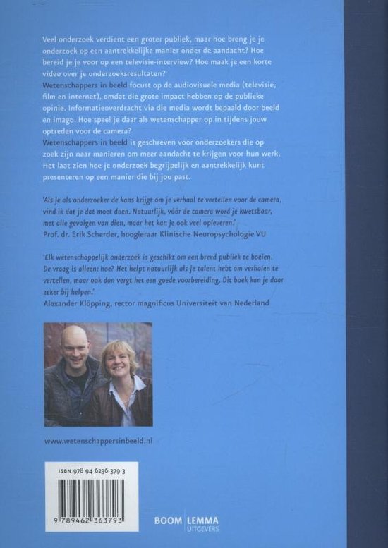 Wetenschappers in beeld