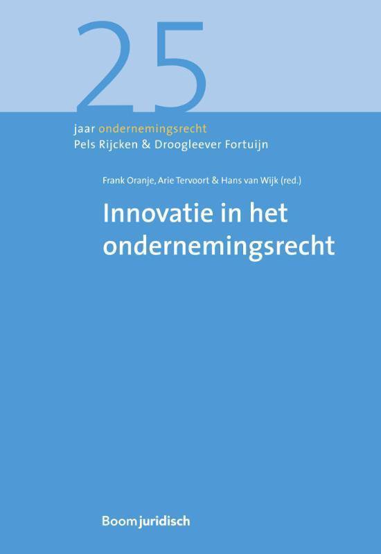 Innovatie in het ondernemingsrecht - cover