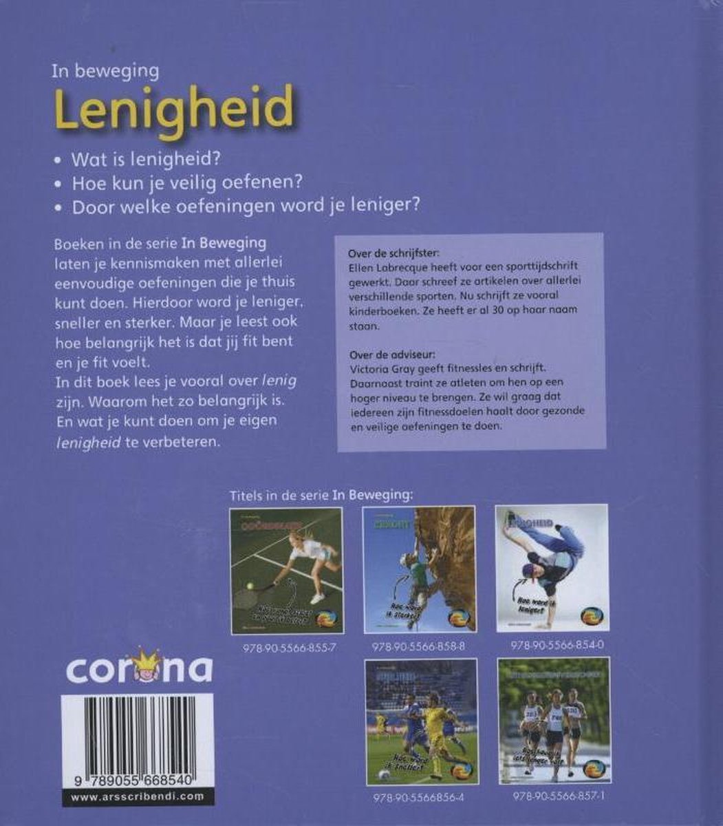 In beweging - Lenigheid | 9789055668540 | Ellen Labrecque | Boeken | bol.com In Beweging - Lenigheid | 9789055668540 | Ellen Labrecque | Boeken | Bol.Com