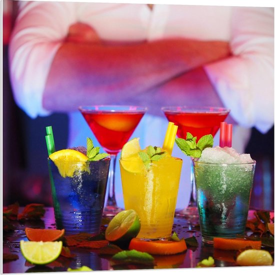Forex - Cocktails met Barman - Foto op Forex