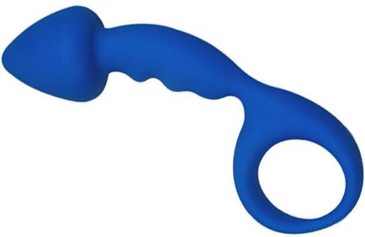 Goedkoopste ALIVE - Butt Plug Budy Blue Silicone 13 Cm