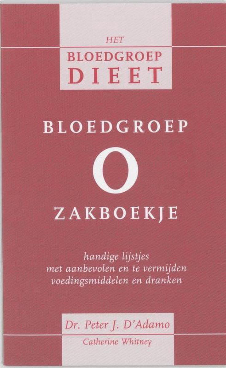 slogan binding Ijsbeer Bloedgroep O zakboekje, P. D'Adamo | 9789032508869 | Boeken | bol.com