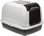 Ferplast Kattenbak Maxibella 50 Cm Zwart/wit