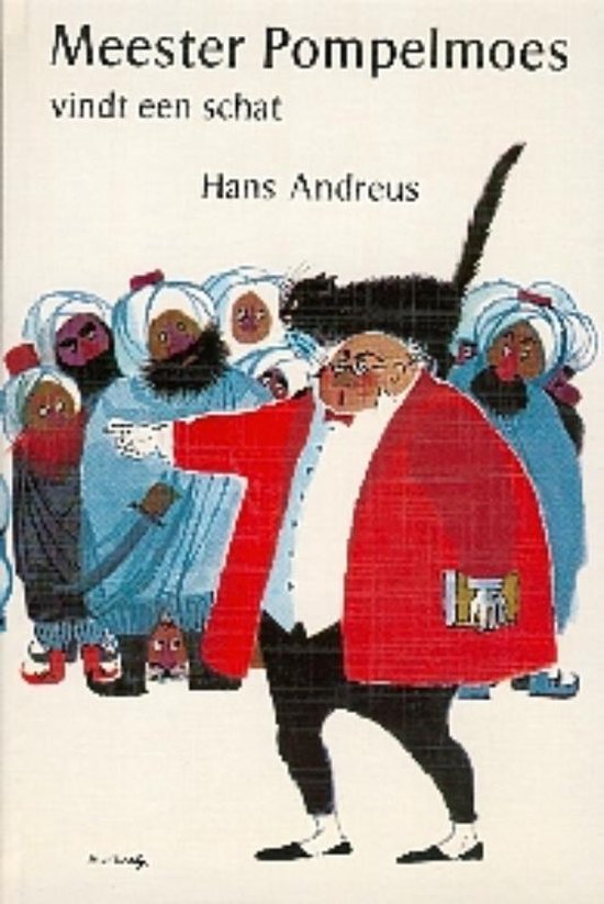 Cover van het boek 'Meester Pompelmoes vindt een schat' van Hans Andreus
