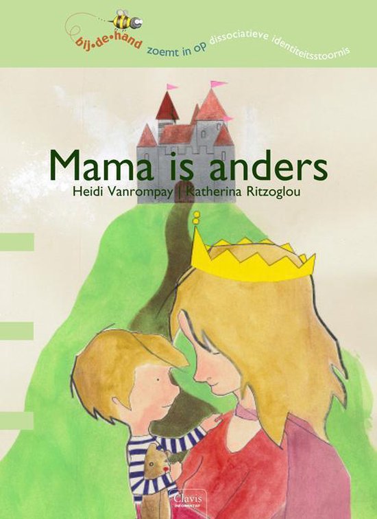 Cover van het boek 'Mama is anders' van Heidi Vanrompay