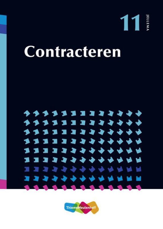 Cover van het boek 'Jellema Contracteren / deel 11 / druk 3'