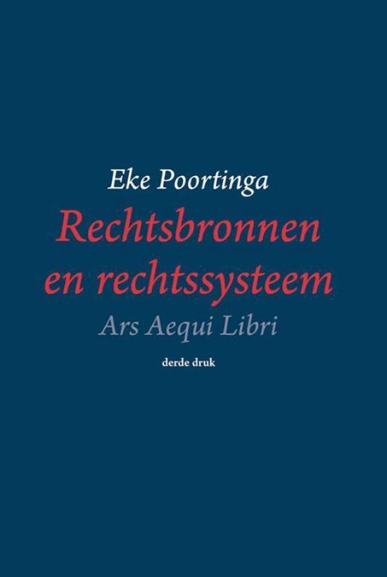 Rechtsbronnen en rechtssysteem - cover
