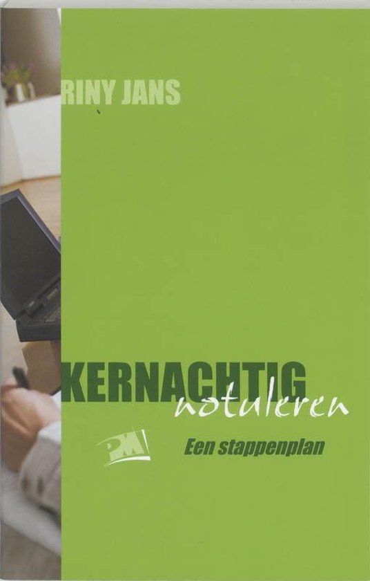 PM-reeks - Kernachtig notuleren - cover