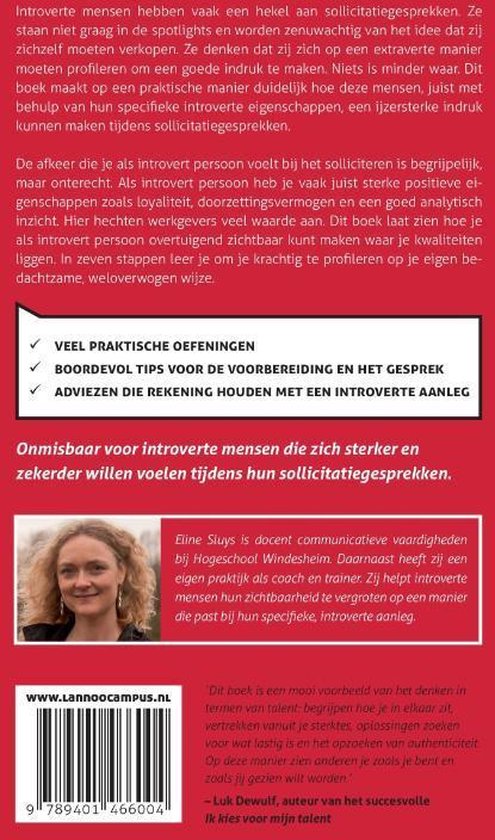 Succesvol Solliciteren Voor Introverte Mensen Eline Sluys 