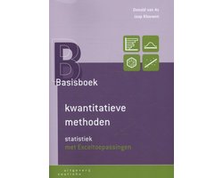 Basisboek kwantitatieve methoden
