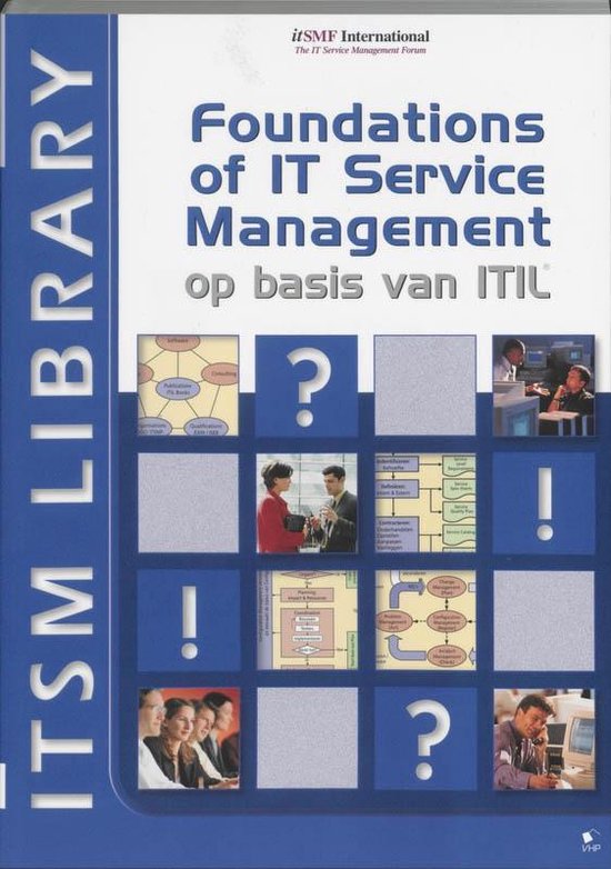 Cover van het boek 'Foundations of IT Service Management op basis van ITIL' van J. van Bon