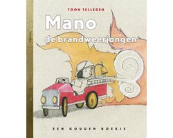 Omslag van Gouden Boekjes - Mano de brandweerjongen