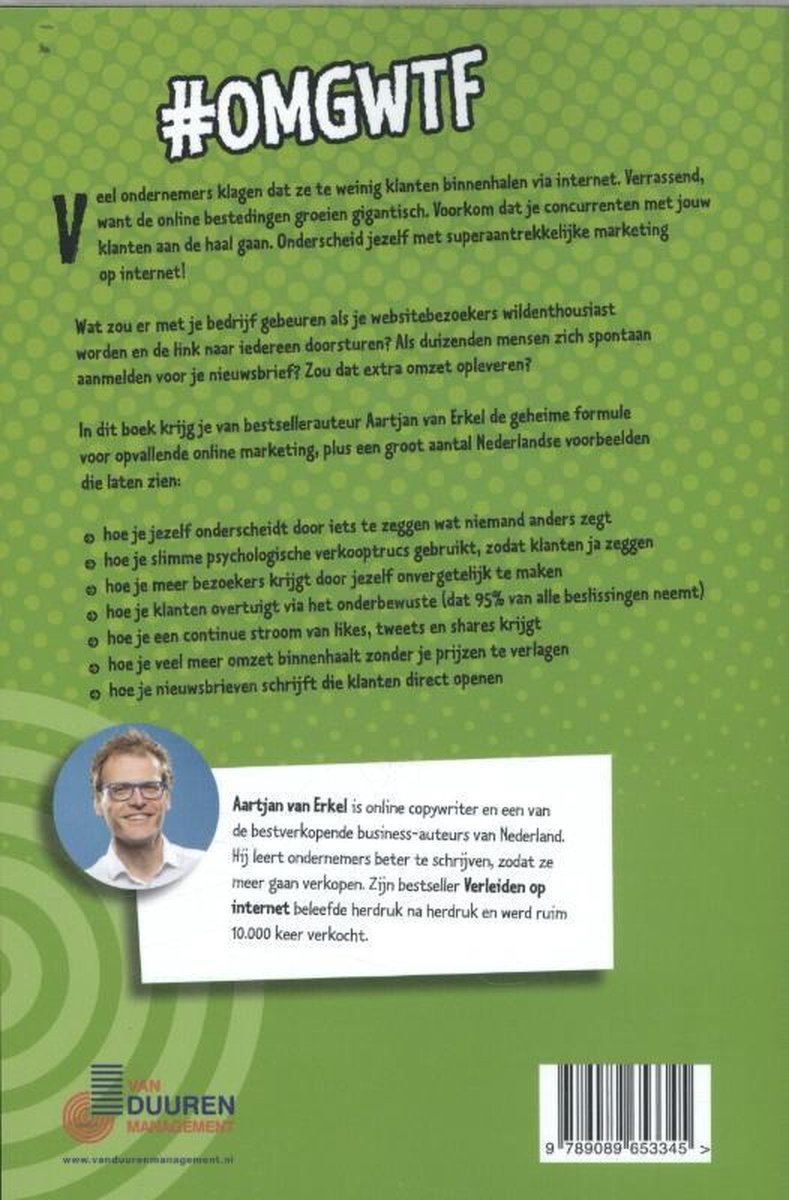 Maak ze gek! - back cover