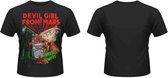 Plan 9 Unisex Tshirt -XXL- DEVIL GIRL FROM MARS Zwart