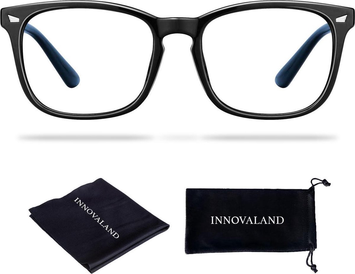 Innovaland Computerbril Premium - Blauw Licht bril - Beeldschermbril - Blue Light Glasses - Blauw Licht Bril Zonder Sterkte - Blauw Licht Bril Filter - Brillen - Blue Light Filter Bril - Blauw Licht Filter Bril - Gaming Bril - Game bril op Prijzenvolger.com