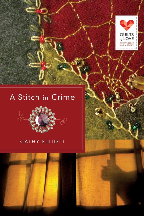 Quilts of Love Series - A Stitch in Crime - cover
