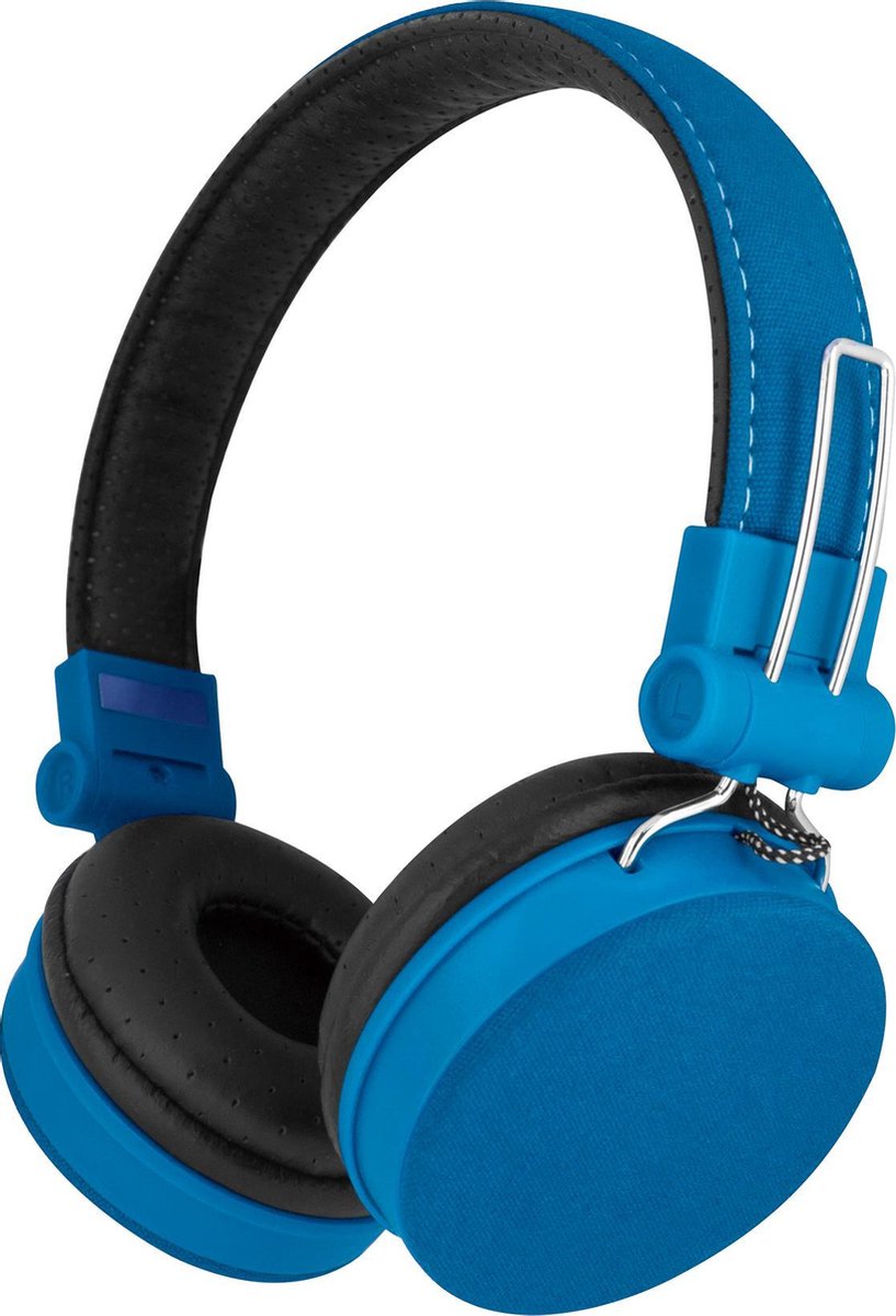Saatchitech On-ear Koptelefoon | Headset Met Microfoon | Gaming Headset | Headset met microfoon voor laptop | Blauw