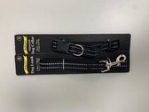 honden halsband en riem maat S