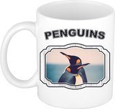 Mug Pingouin Amoureux des Animaux 300 ml - Céramique - Tasse / Mug Cadeau Amant Pingouins
