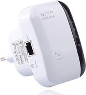 Bol.com Wifi versterker wit - Signaalversterker- Wifi powerline - Inclusief GRATIS internetkabel - Wifi extender - Wifi versterk... aanbieding