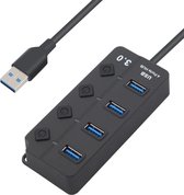 SVH Company USB Hub 6 in 1 met Ethernet - USB Splitter USB Port Hub USB Hub Adapter