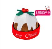 Kerst pudding hoed | Kerstmuts pudding voor de kerstdagen | Luxe kerstmuts pudding voor de kerstdagen