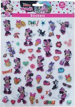 Bubbel-stickers "Minnie" +/- 50 Stickers