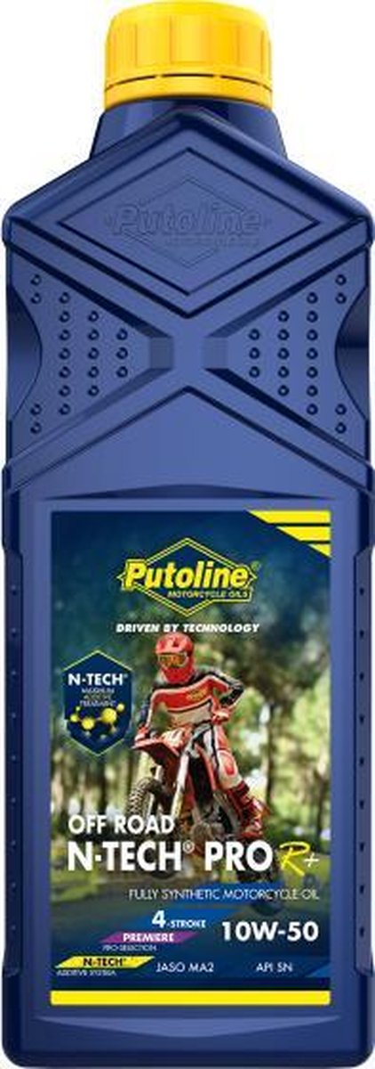 Putoline N-Tech Pro R+ Off Road 10W50 Motorolie 1 Liter