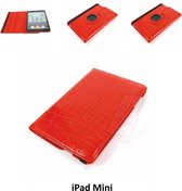 Apple iPad Mini 2-3 Rood Smart Case - Book Case Tablethoes- 8719273000786