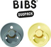 BIBS Fopspeen - Maat 2 (6-18 maanden) DUOPACK - Island Sea & Sunshine - BIBS tutjes - BIBS sucettes