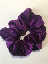 Purple Rainbow scrunchies- 4 stuks- Fluweel/Velvet~Haaraccesoire