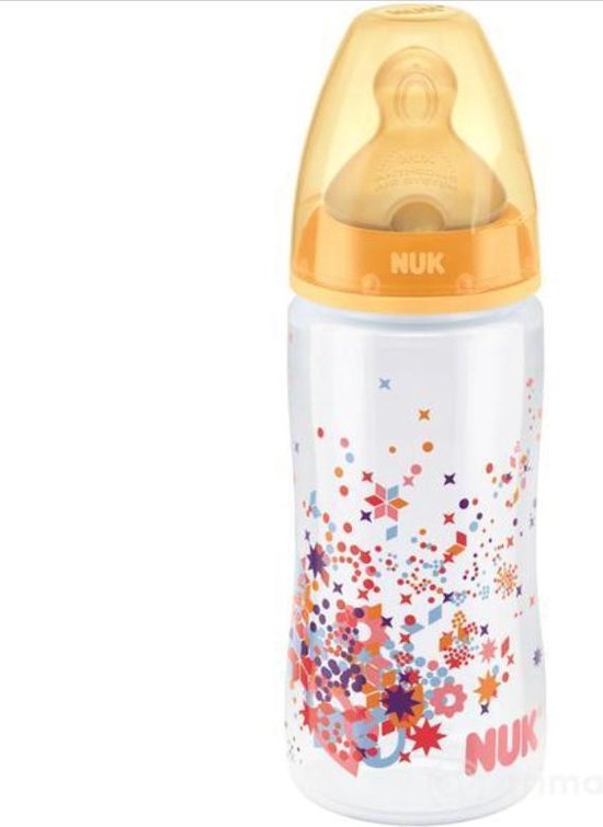 NUK Babyfles First Choice 300 ml latex speen 6-18 maanden | bol.com