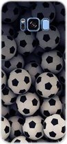 Voetballen hoesje Samsung Galaxy S8 softcase