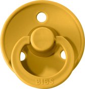 BIBS Fopspeen 6-18 mdn - Mosterd Geel (1 Stuk)
