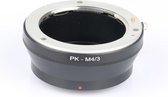 DutchOptics Adapter Pentax PK lens naar Micro four thirds body M43 M4/3
